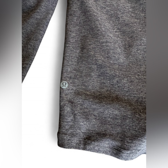 Lululemon Surge Warm Full Zip Hoodie Heather Gray Jacket Large - Picture 3 of 4